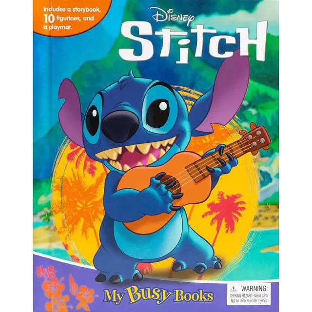 My Busy Book: Disney Stitch – Hands-On Mixed-Media Learning Kit