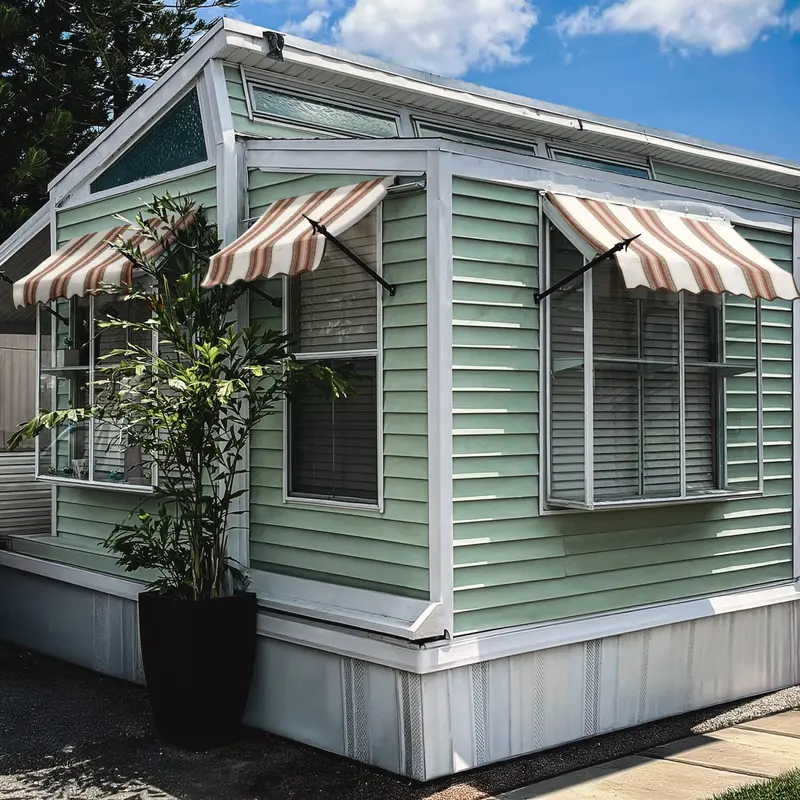 New Orleans Fabric Awning – 76.5-Inch Width (6-Foot)