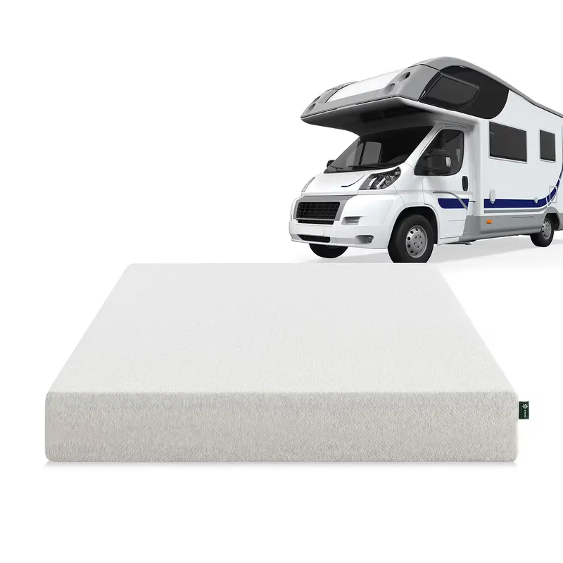 Night Therapy Short Queen RV Mattress with Pressure-Relieving Memory Foam