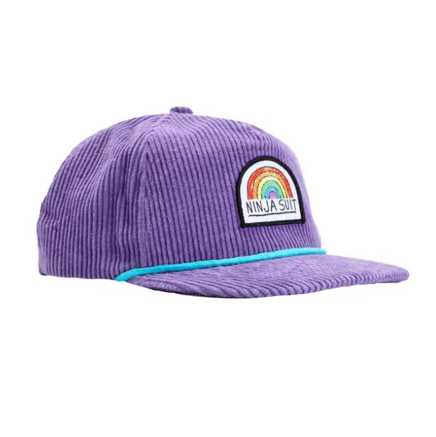 Ninja Rainbow Corduroy Hat
