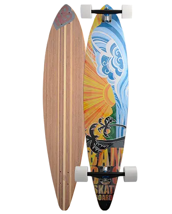 Nirvana Pintail Longboard Deck