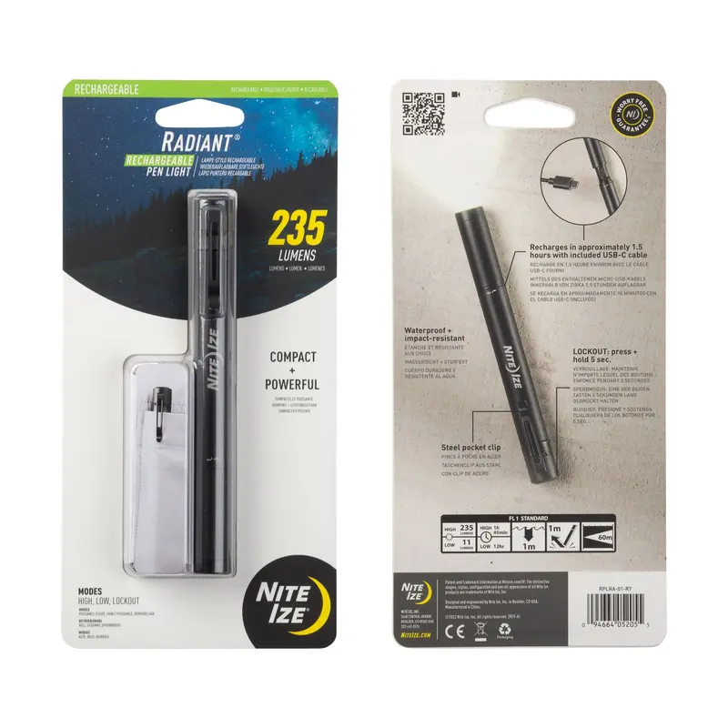 Nite Ize Radiant Rechargeable Pen-Style LED Light