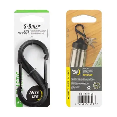 Nite Ize S-Biner Plas Dual Carabiner (Size #4)