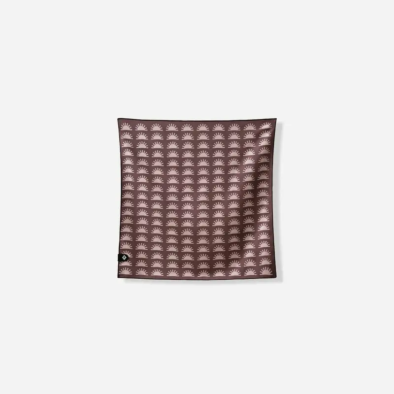 Nomadix Bandana Towel – Sunshine Burgundy Print