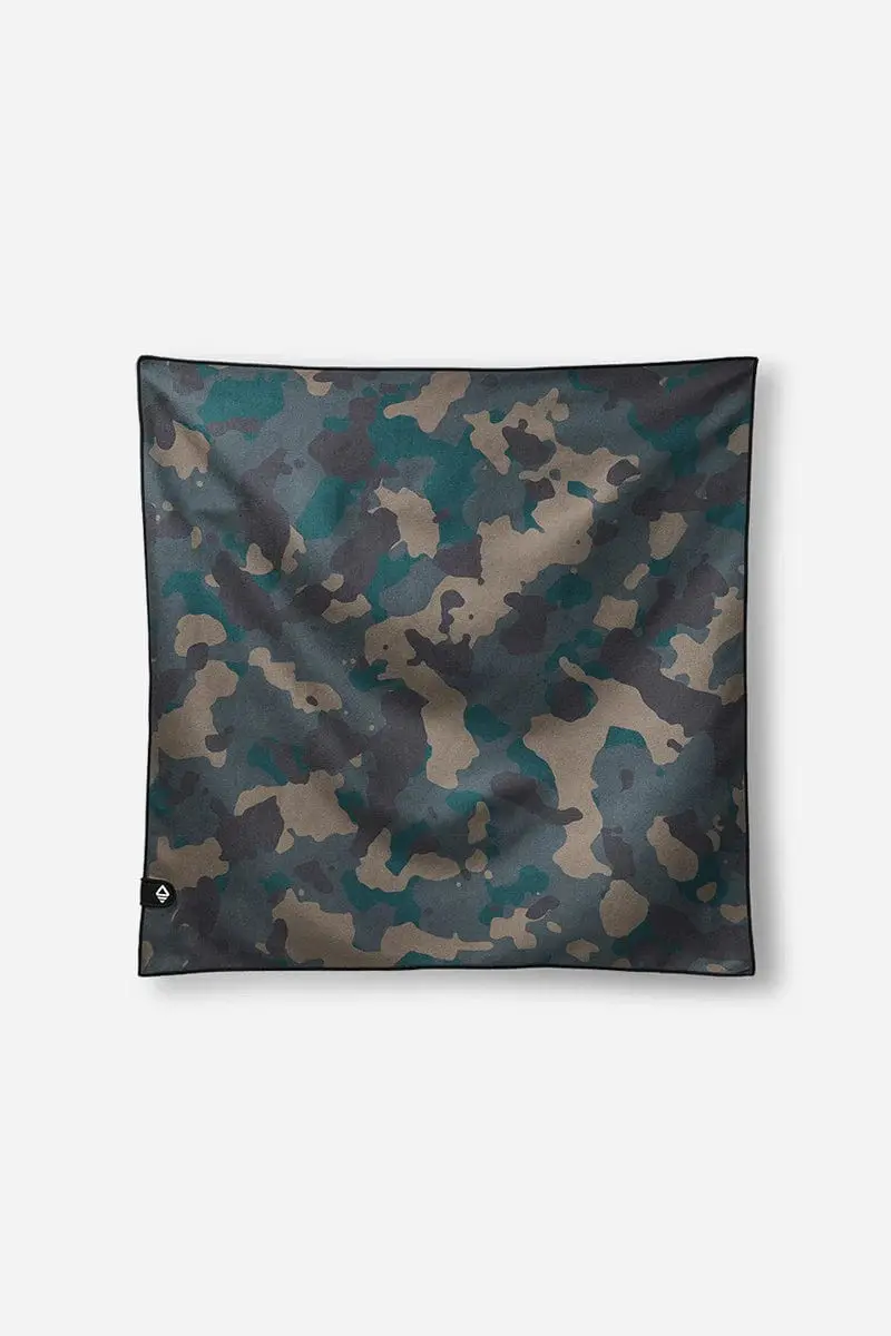 Nomadix Camo Green Bandana – Quick-Dry Fabric