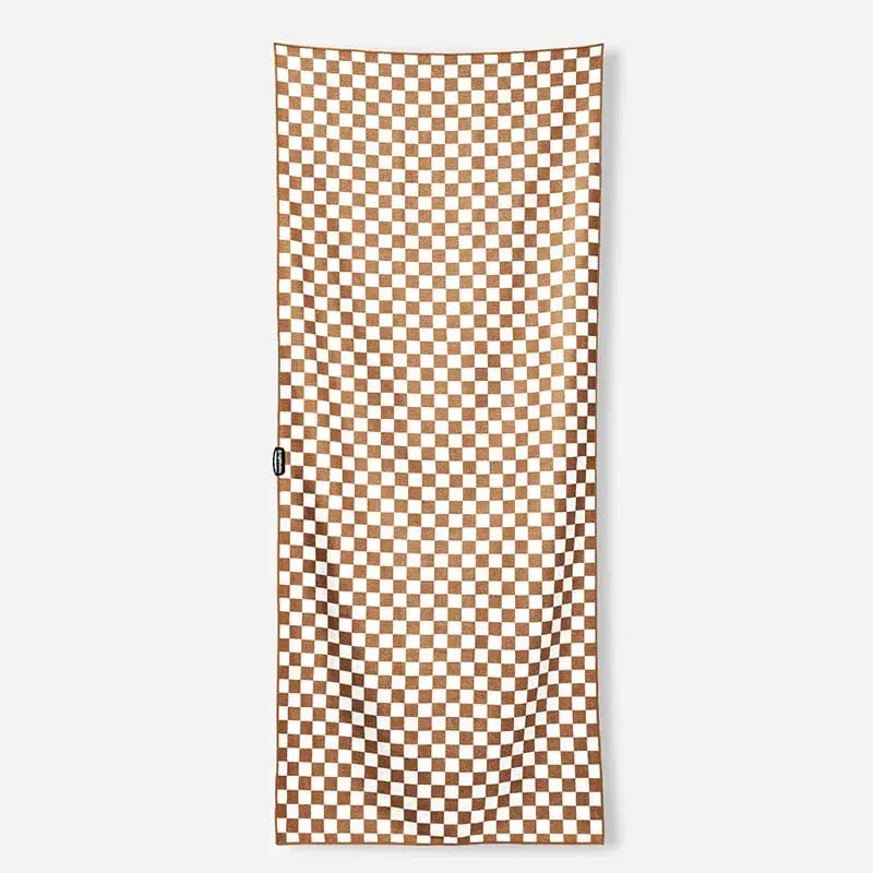Nomadix Coconut-Check Original Towel – Full-Size Quick-Dry Fabric