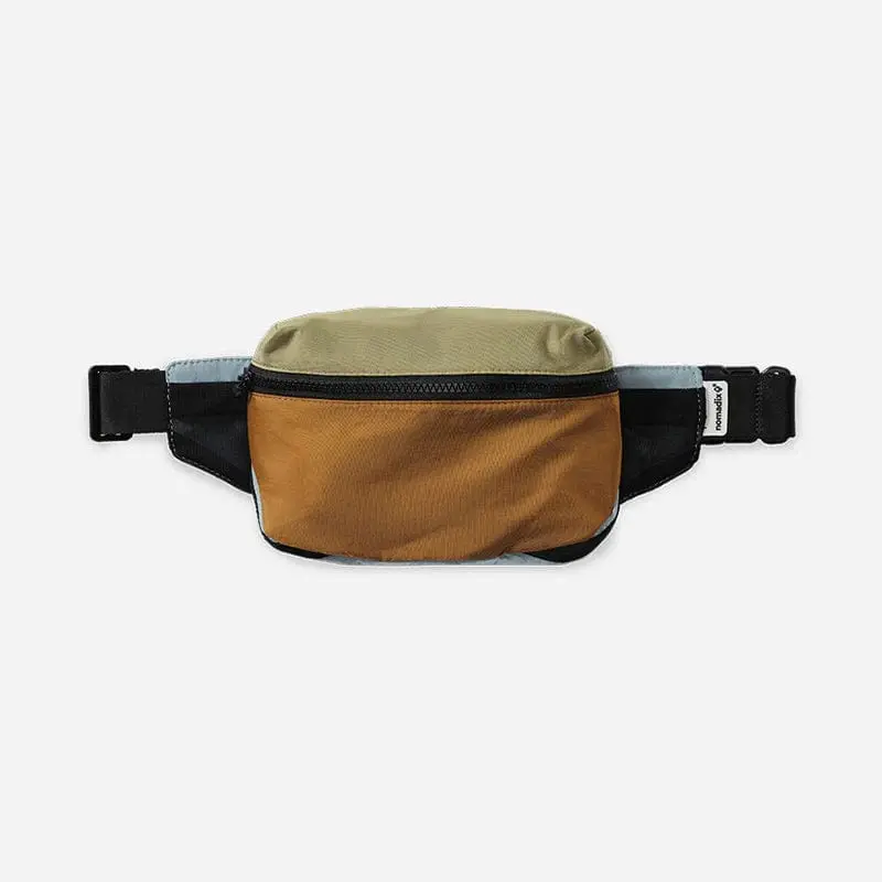 Nomadix Eastern Beach Fanny Pack – Minimalist Waist Bag with Coastal Print