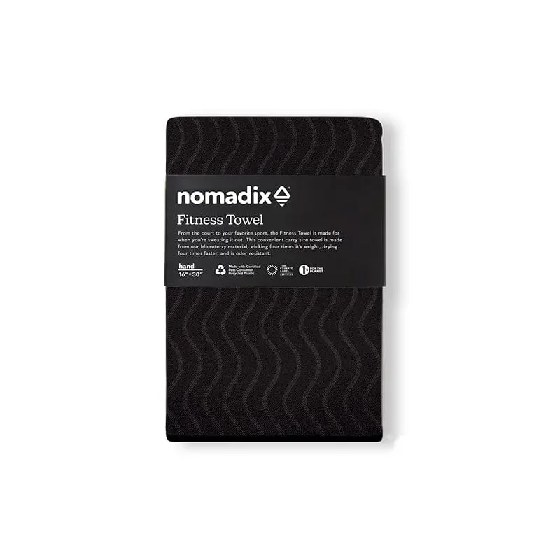 Nomadix Regenerative Fitness Towel – Black