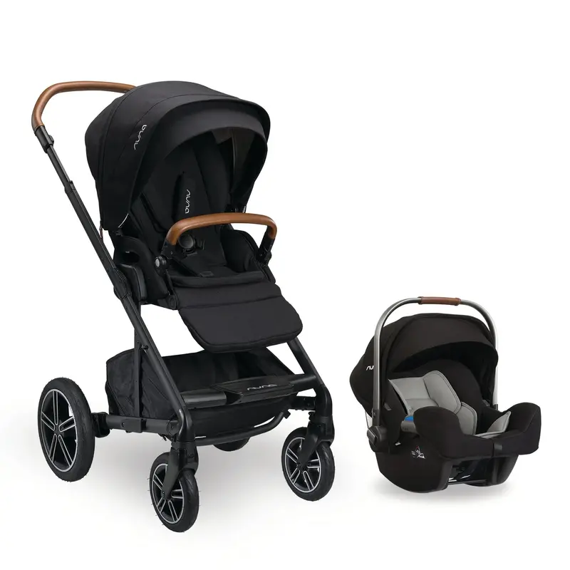 Nuna Mixx Next Stroller with Pipa Car Seat – Caviar Edition