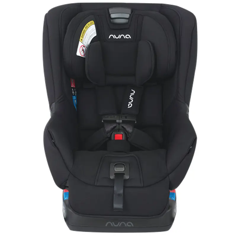 Nuna RAVA Convertible Car Seat in Caviar Finish