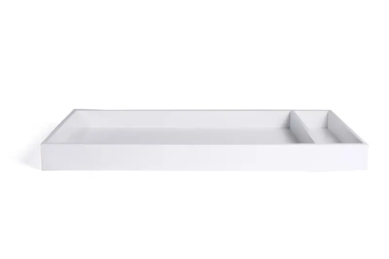 Nursery Changing Tray – Sleek White Organizer