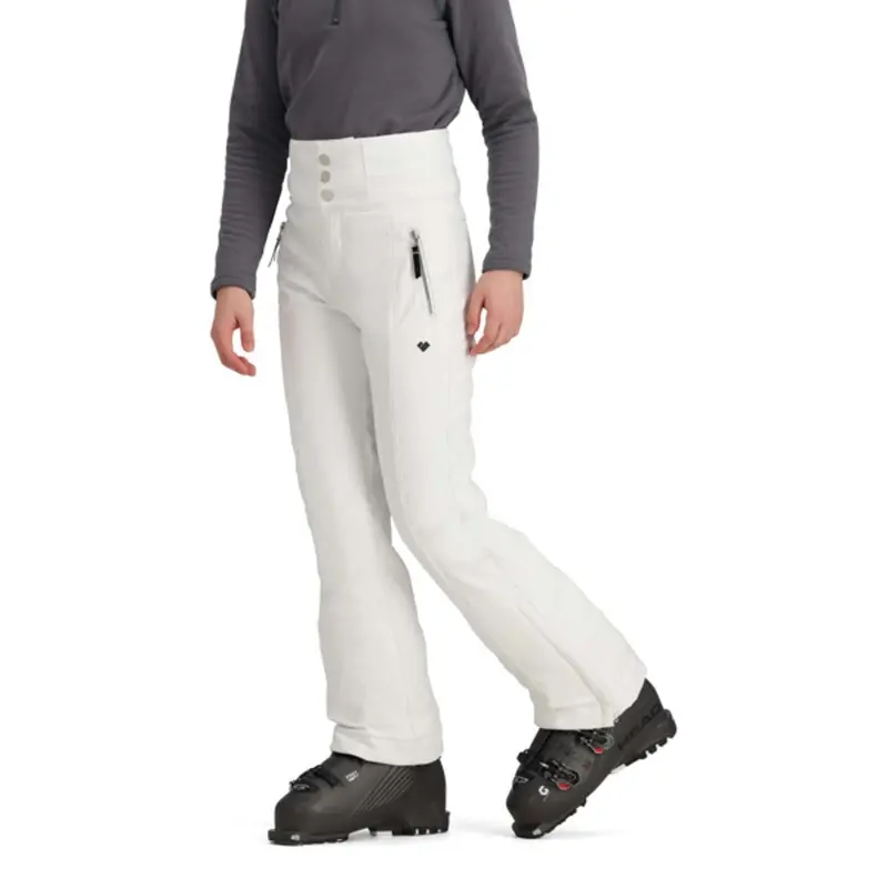 Obermeyer Jolie Softshell Pants – Kids’ White Ski Trousers