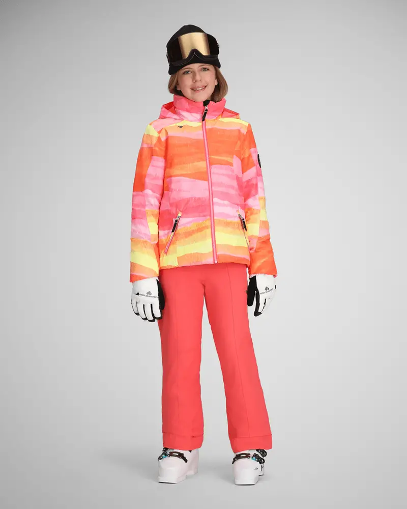 Obermeyer Rylee Printed Ski Jacket – Kids’ Insulated Outer Layer