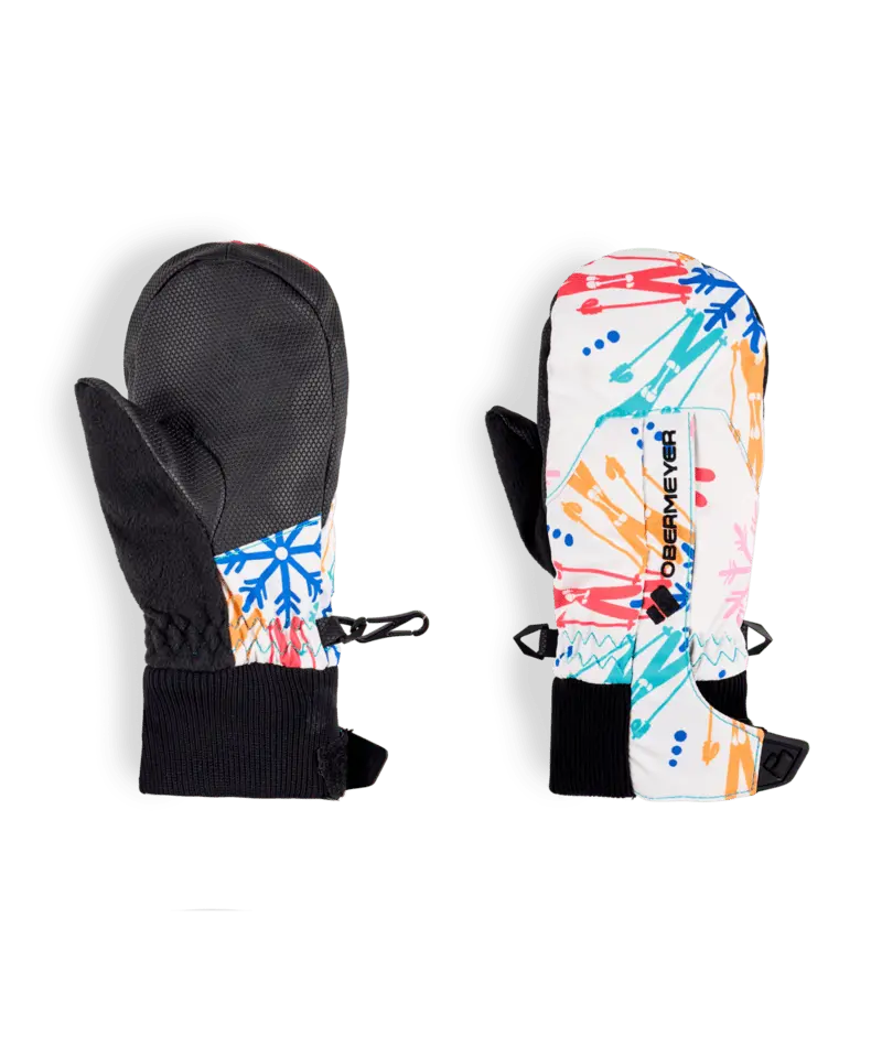 Obermeyer Thumbs Up Kids’ Printed Mittens – Fun-Fit Winter Accessories