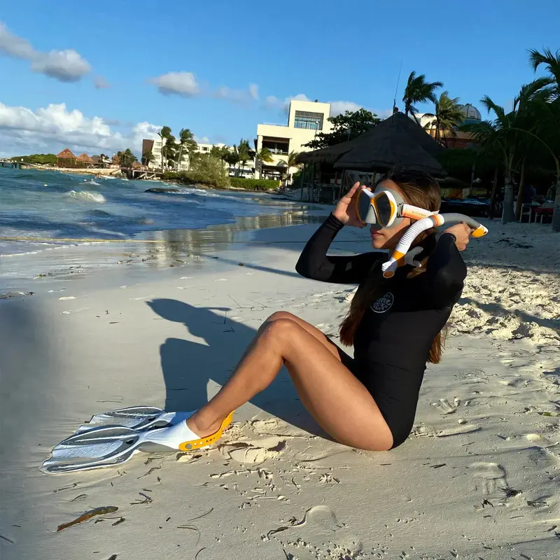 Oceanic Premium Adult Snorkel Gear Set
