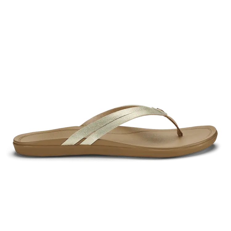OluKai Ho’opio Hui Sandals for Women – Bubbly / Sahara
