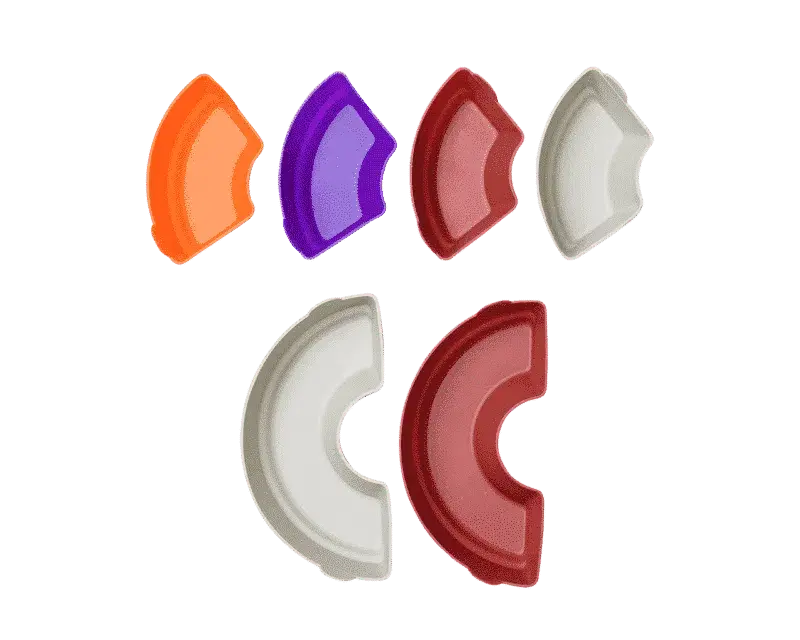 Omnia Oven Flexible Silicone Baking Mould Set (6-Piece)