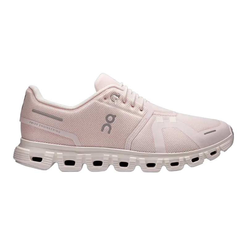 On Cloud 6 Running Shoes – Salt / Gardenia Women’s