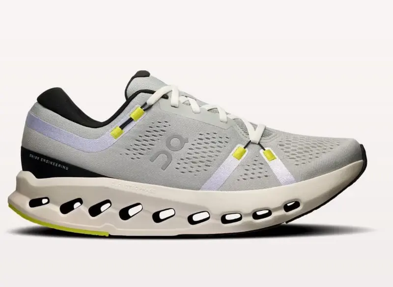 On Cloudsurfer 2 Running Shoes – Glacier/Ivory Men’s