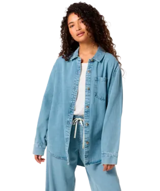 O’Neill Sevie Denim Shacket (Shirt-Jacket)