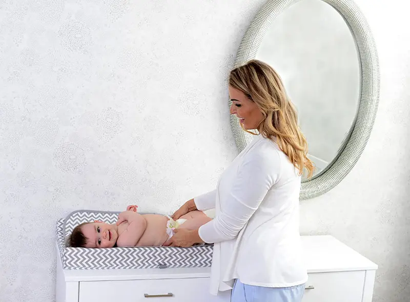 Organic Cotton Changing Pad with Soft, Breathable Cover