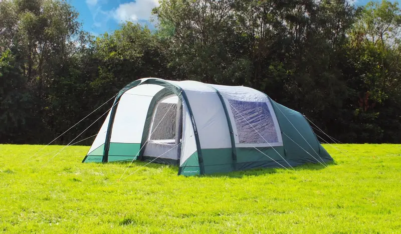Outdoor Revolution Atom 500 – 5-Person Inflatable Family Tent with Footprint