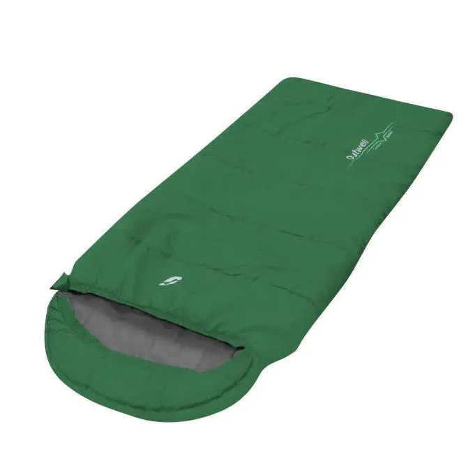 Outwell Campion Junior Sleeping Bag – Eco-Friendly Outdoor Sleep Solution in Green or Red