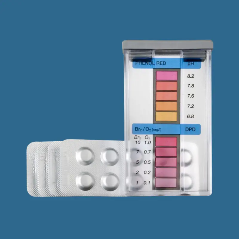 Oxygen/Bromine & pH Test Kit with DPD4 Tablets