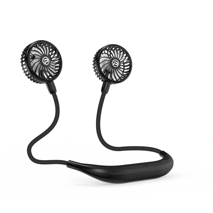 Panergy HF340 Rechargeable Portable Neck Fan – Adjustable Airflow & Quiet Operation