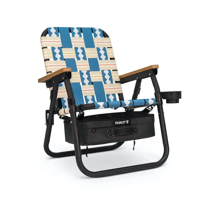 Parkit Voyager Portable Camping Chair – Classic Blue