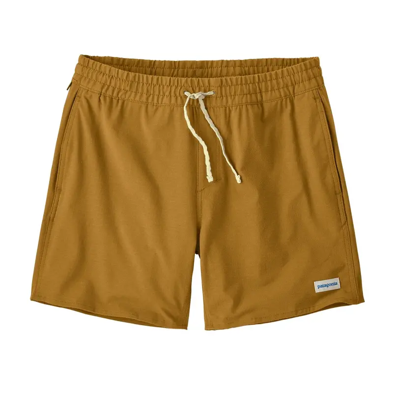 Patagonia Home Waters Volley Shorts for Men – 16-Inch Inseam, Bobcat Brown