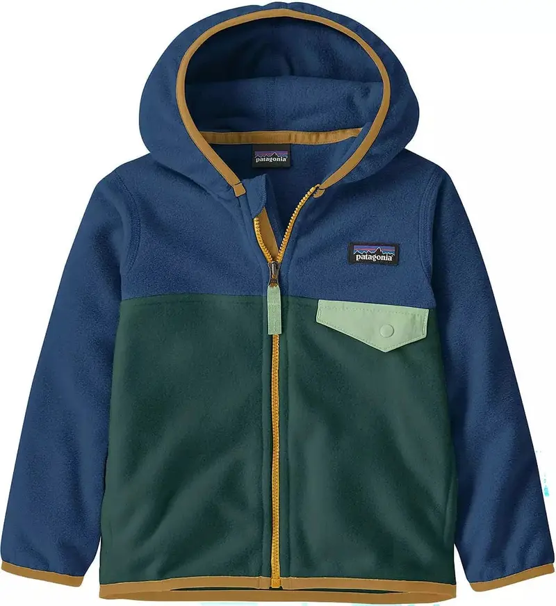 Patagonia Micro D Snap-T Baby Jacket in Cascade Green