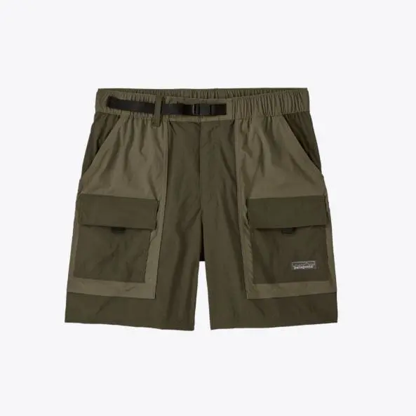 Patagonia Outdoor Everyday Men’s 6-Inch Running Short – Pine Needle Green