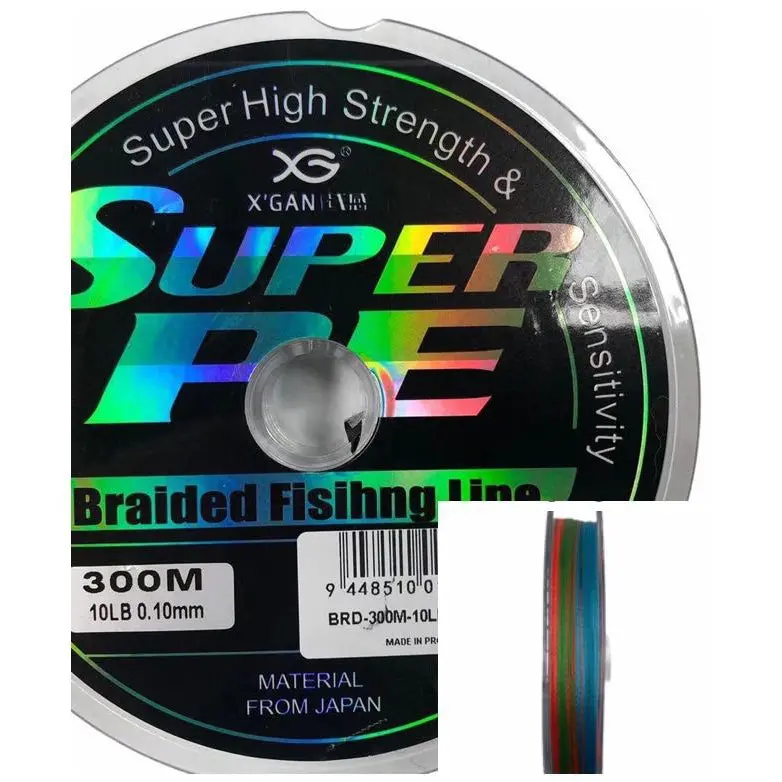 PE Braided Fishing Line – 10-Meter Interval Markings, High-Sensitivity Tackle