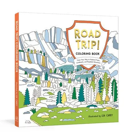 Penguin Random House Road Trip! Adult Coloring Book