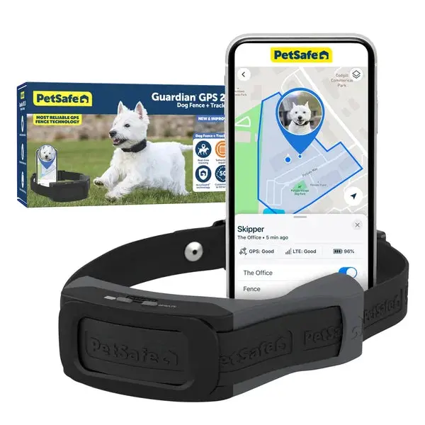 PetSafe Guardian GPS 2.0 Dog Fence System with Tracking Collar & 2-Year Subscription