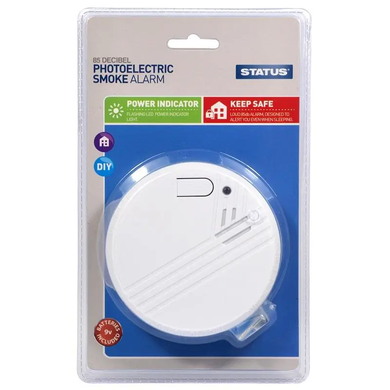 Photoelectric Smoke Alarm – 85dB Caravan & Motorhome Safety Detector