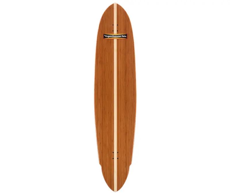 Pinger Natural Bamboo Longboard – 5’7″