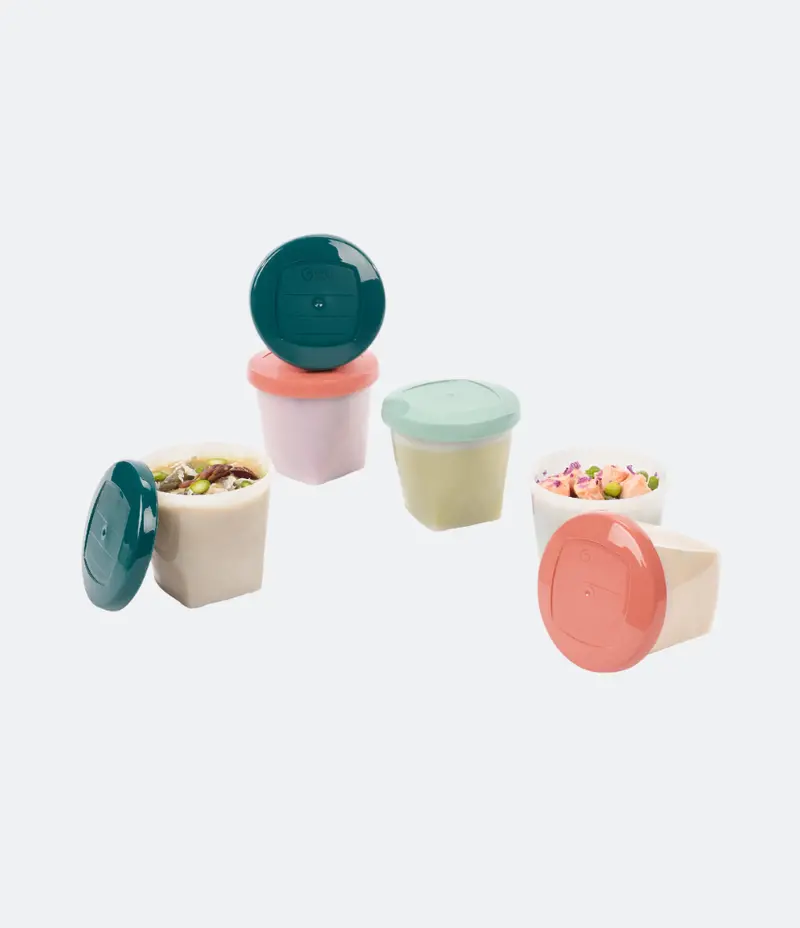 Plant-Based Biosourced Baby Food Jars – BPA-Free & Eco-Conscious Storage