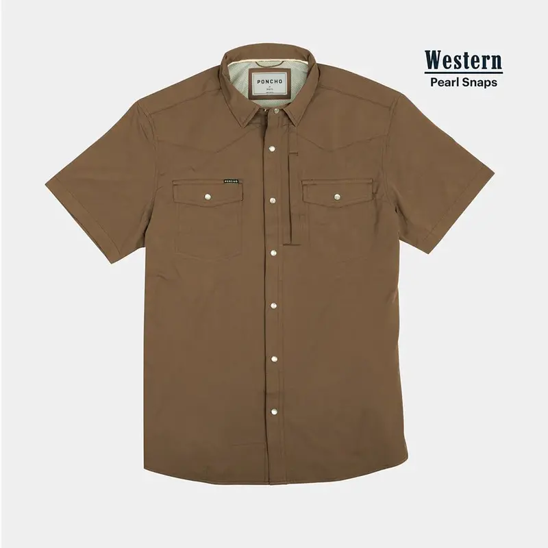 Poncho Dumas Western Casual Shirt – Men’s Regular Cut