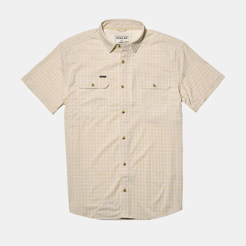 Poncho Roswell Original Short-Sleeve Shirt – Regular Fit, Men’s