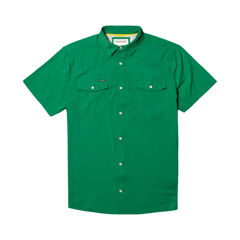 Poncho The Amen Men’s Button-Up Shirt – Regular Fit