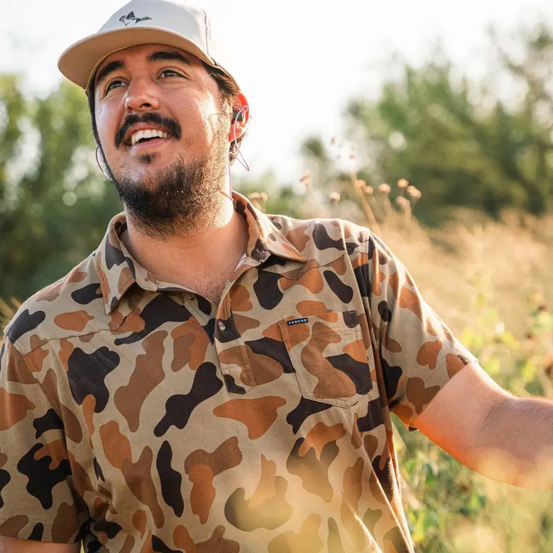 Poncho The Dove Stool Slim-Fit Men’s Shirt