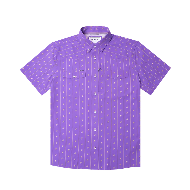 Poncho The Hoodoo Men’s Slim-Fit Lightweight Layering Shirt