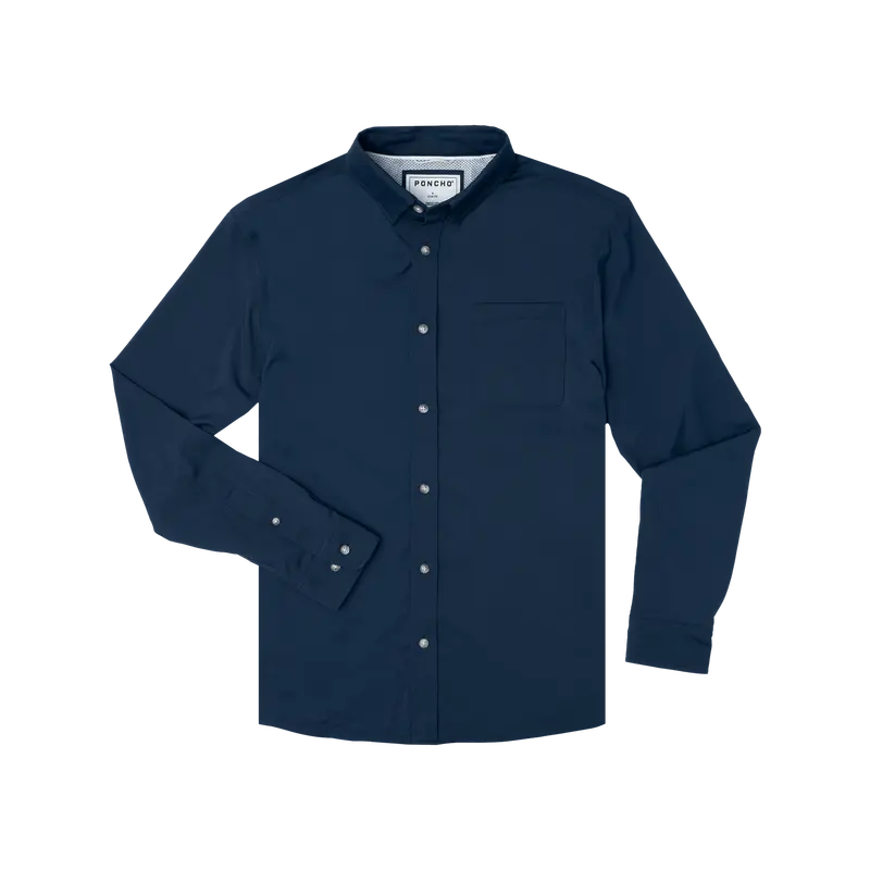 Poncho The Uno Mas Men’s Regular-Fit Everyday Shirt