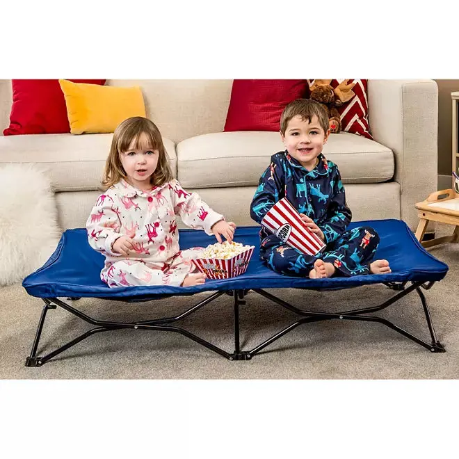 Portable Toddler Bed – Lightweight Foldable Travel Cot for Ages 2–5
