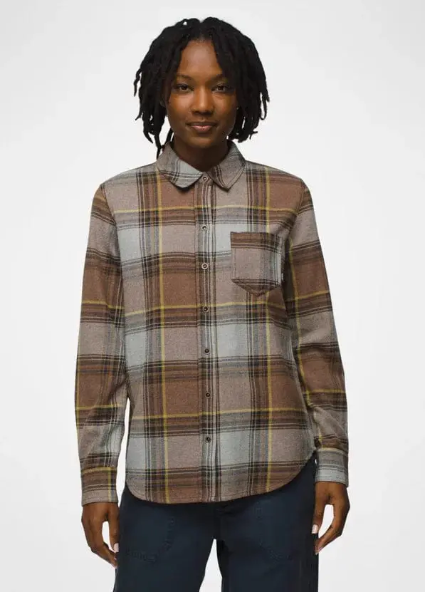 prAna Women’s Golden Canyon Flannel Shirt