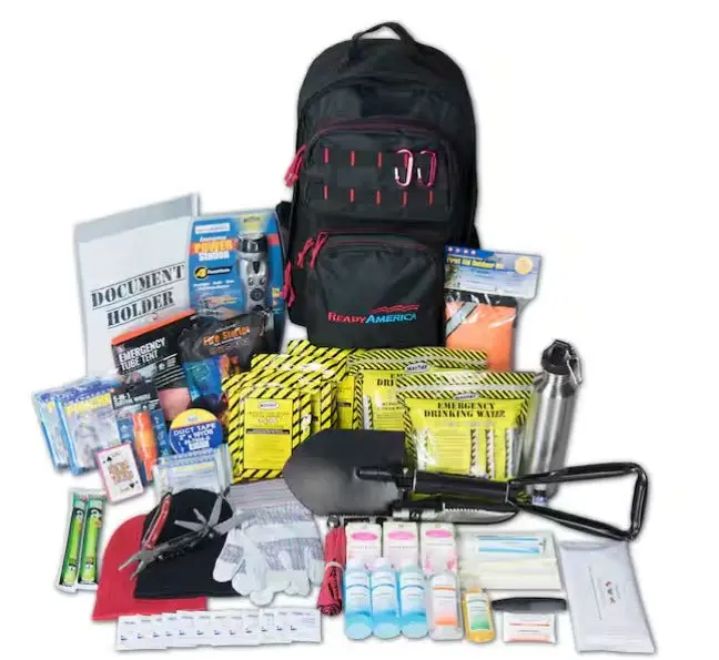 Premium 3-Day Emergency Backpack Kit for Two People