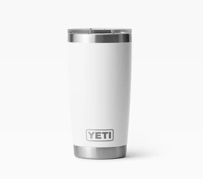 Rambler 20 oz Vacuum-Insulated Tumbler – White