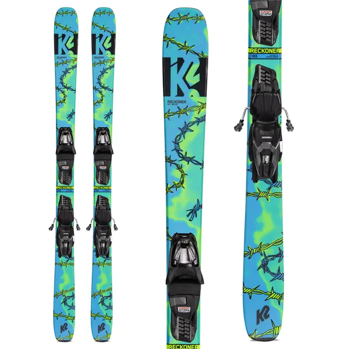 Reckoner 92 Skis with M2 10 Quickclik Bindings – 2022 Bundle